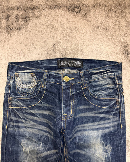 RED PEPPER “INFINITE WHISKER“ DENIM