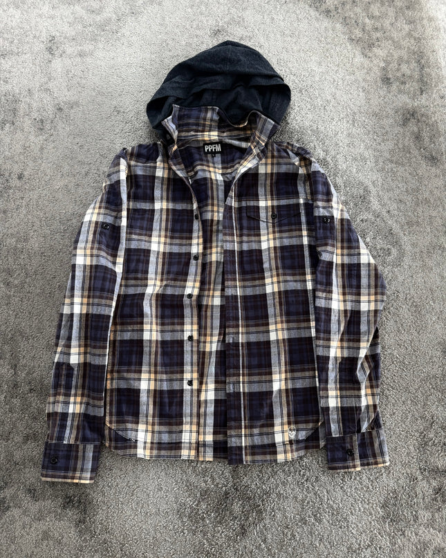 PPFM "LAYERED HOOD" FLANNEL (M)