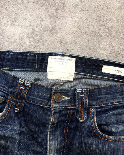 TAVERNITI "SHADOW INDIGO" DENIM