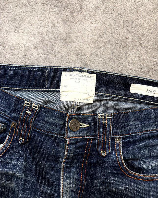 TAVERNITI "SHADOW INDIGO" DENIM