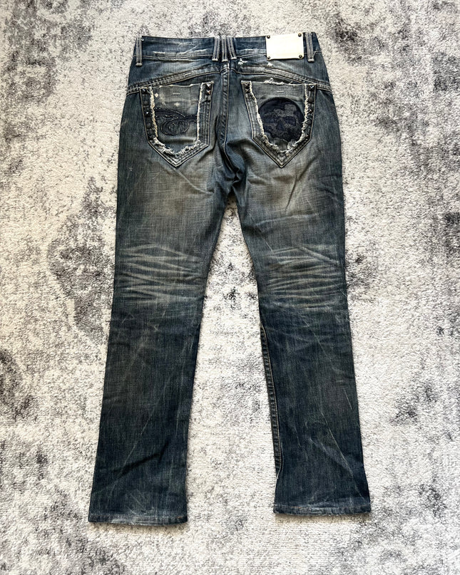 RED PEPPER MUDWASH DENIM 
