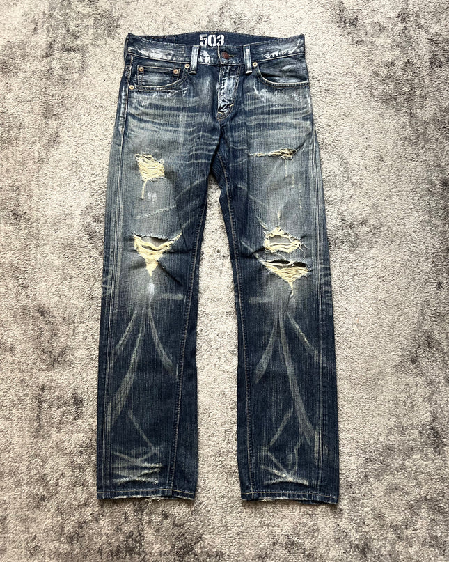BLUE TRIP 503 "RUINED SAINTS" DENIM