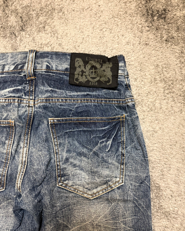 LOWBOX “DISTRESSED BLUES“ DENIM