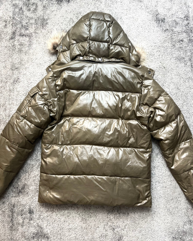 MENS MELROSE "URBAN FROST" FUR PUFFER