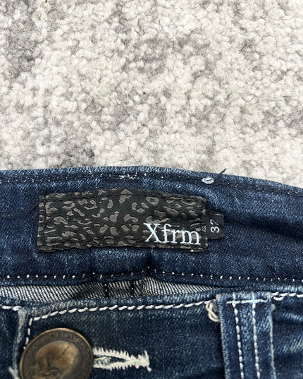 XFRM "BAROQUE STREET WRATH" SLIM FIT DENIM