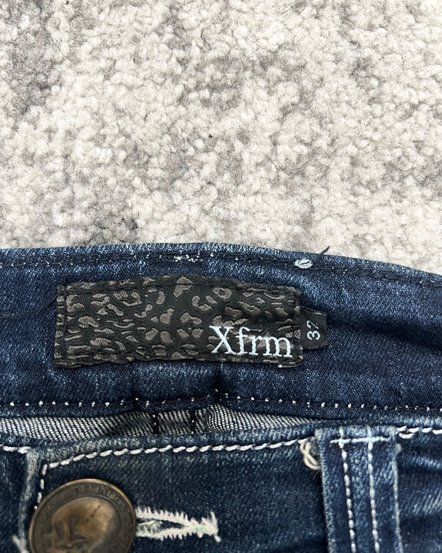 XFRM "BAROQUE STREET WRATH" SLIM FIT DENIM