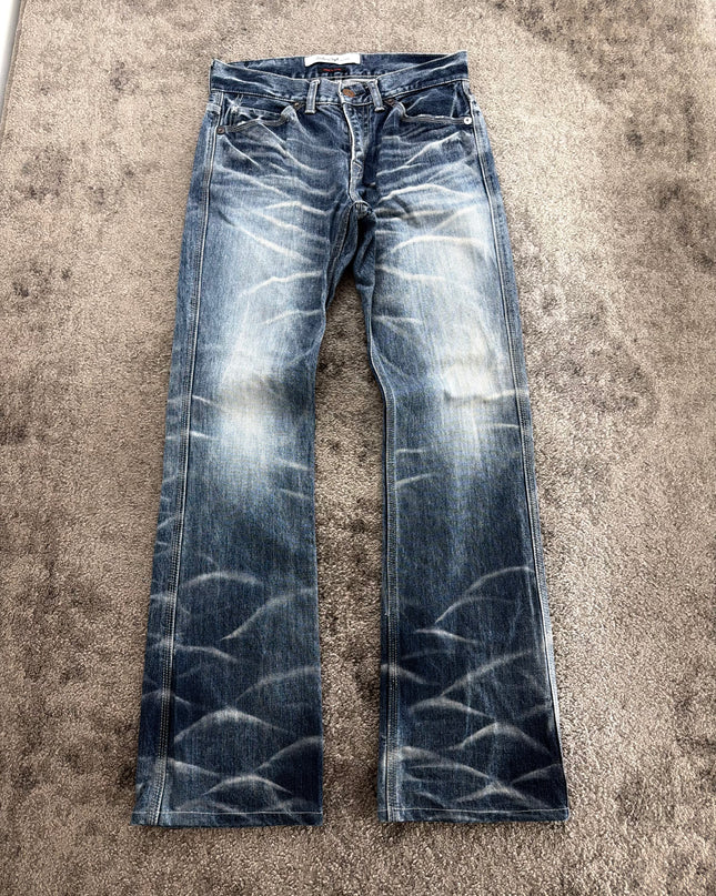 BLUE WAY X URBAN CRAFT "WAVE FADE" DENIM (S-M)