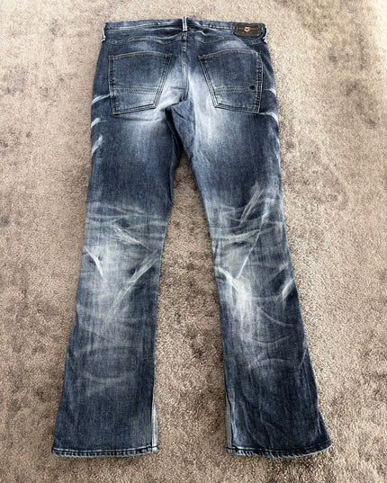 BLUE WAY "GHOST BOOTCUT" DENIM (S-M)