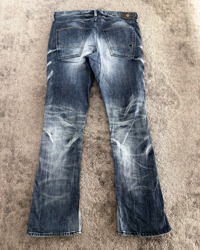 BLUE WAY "GHOST BOOTCUT" DENIM (S-M)