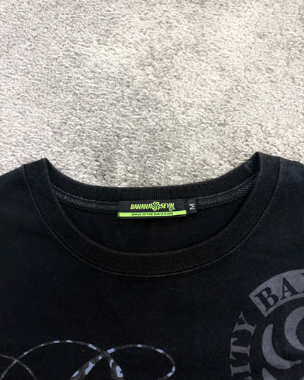 BANANA SEVEN "SHADOW SCRIPT" TEE (S-M)