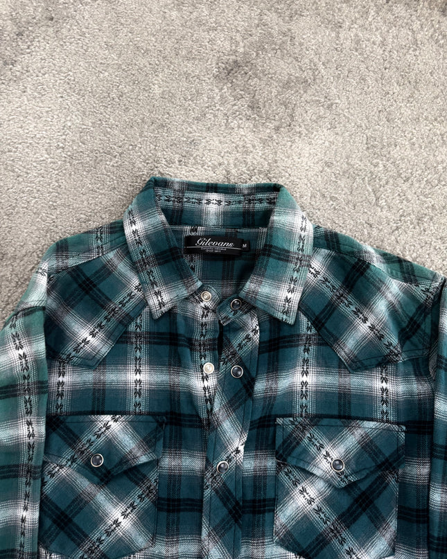 GILEVANS "OCEAN STATIC" FLANNEL (M)
