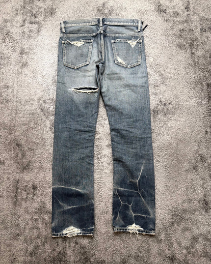SLOWGUN "SHATTERED LOVERS" DENIM