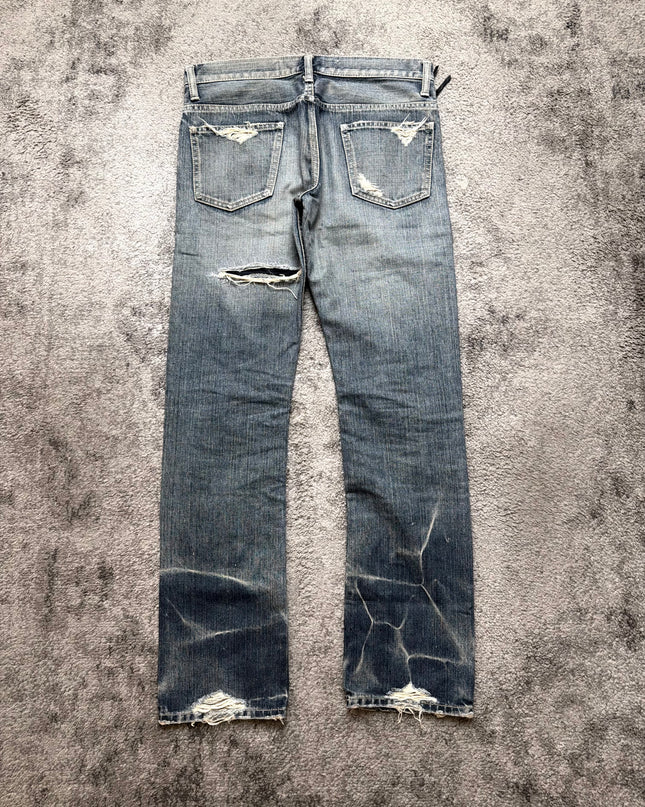 SLOWGUN "SHATTERED LOVERS" DENIM