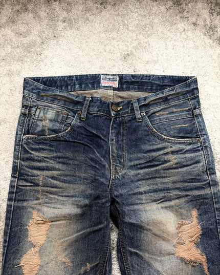 DPSR "ASH DISTORTION" DENIM
