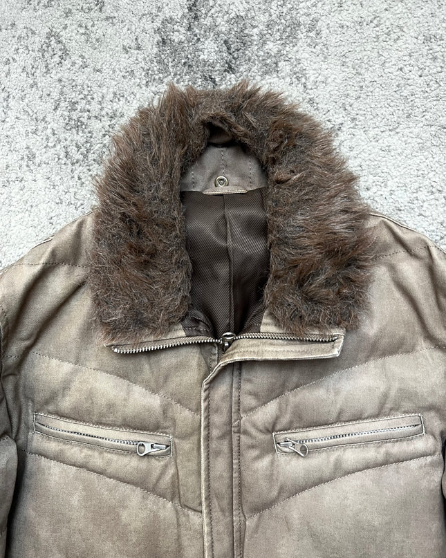 ABAHOUSE "FADED ECLIPSE" PUFFER