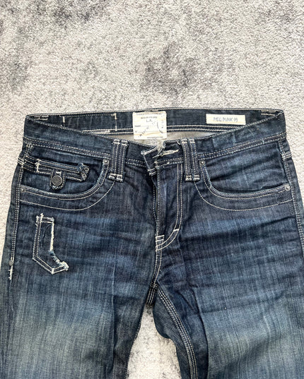 TAVERNI "EDGE LINE DISTORTION" DENIM