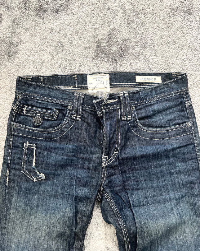 TAVERNI "EDGE LINE DISTORTION" DENIM