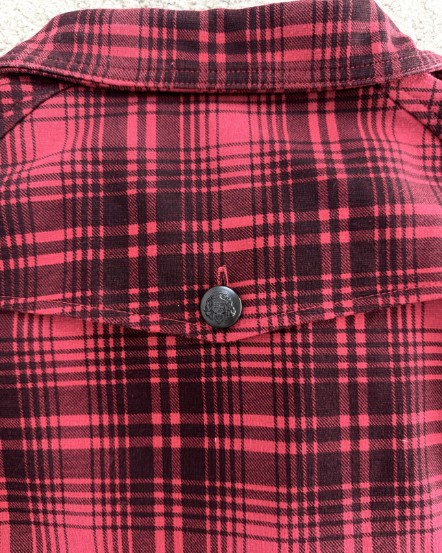INTHEATTIC "REBEL PLAID LAYER" JACKET (M)