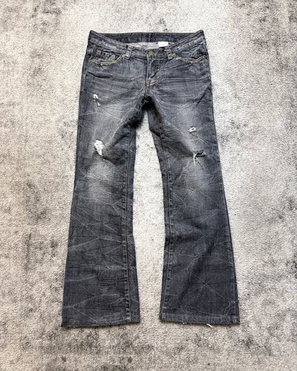 AGATE "SHATTERED GREY PULSE" DENIM