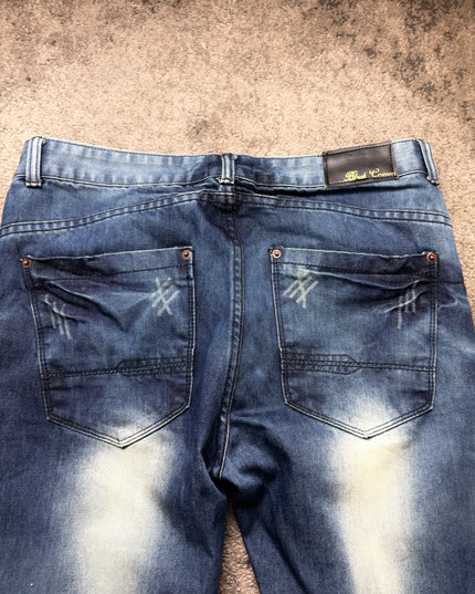 BLACK CROWN "SHADOW FADE" DENIM
