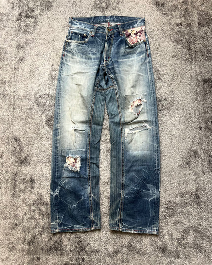 ETERNAL "PATCHWORK BLOOM" DENIM
