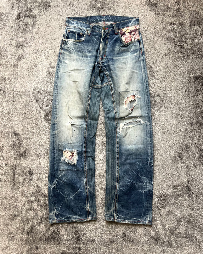 ETERNAL "PATCHWORK BLOOM" DENIM