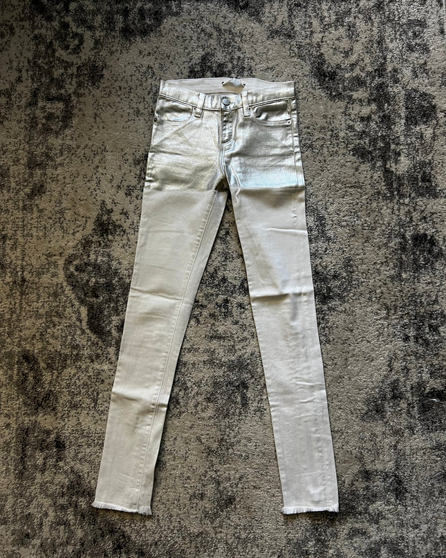 ALYX SILVER WHITE SKINNY DENIM