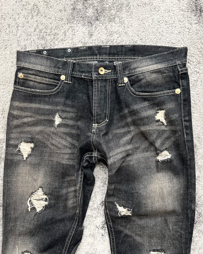 SEMANTIC DESIGN "BLACK RUIN" DENIM
