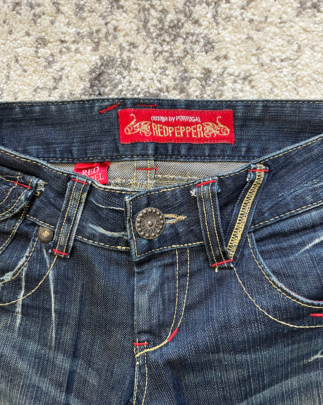RED PEPPER FLARE DENIM