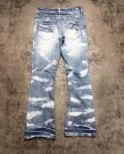 GLAD NEWS "STATIC WAVES" DENIM
