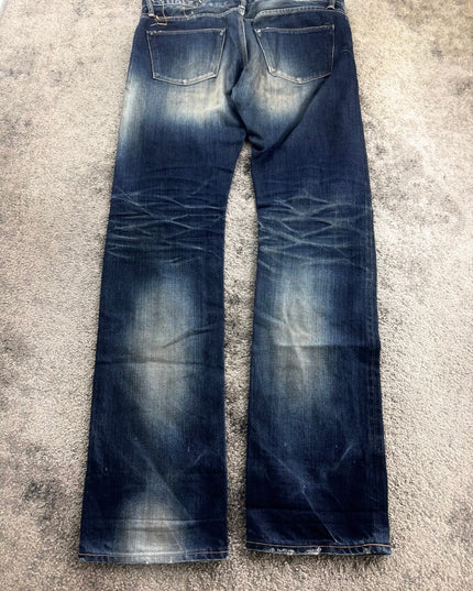 3BLACK "MIDNIGHT SCAR" DENIM (M)