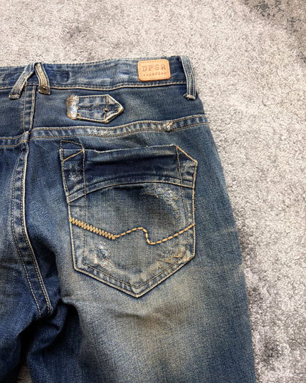 DPSR "SUNFADE DISTRESSED" DENIM (M)