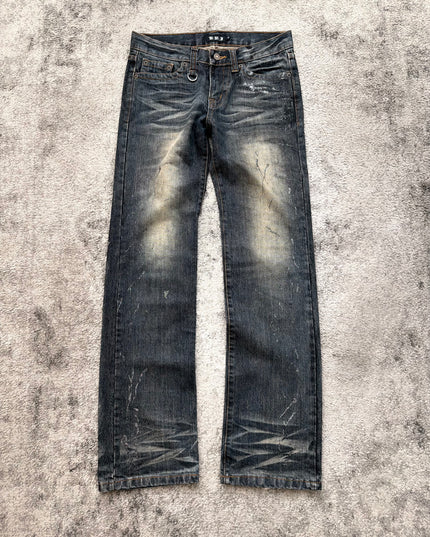 K.U.I "CONCRETE GHOST" DENIM