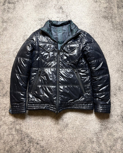 HEISEI "SHADOW PLAID" REVERSIBLE PUFFER