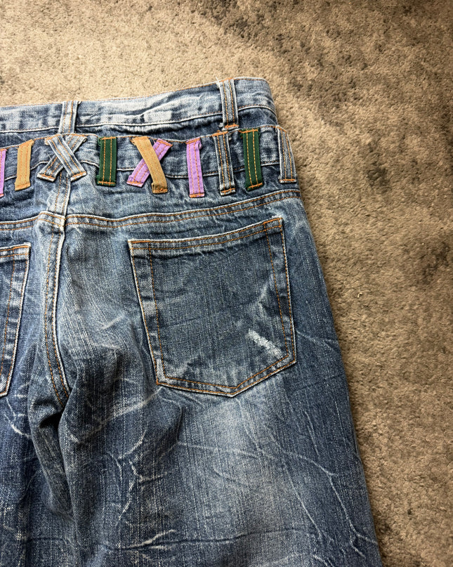 NYLAUS "CHROMATIC RUIN" DENIM