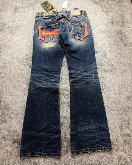 HOTCHKISS "REBEL STITCH FLARE" DENIM (S)