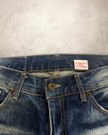 BILLVAN "INDIGO AFTERBURN" DENIM (M)