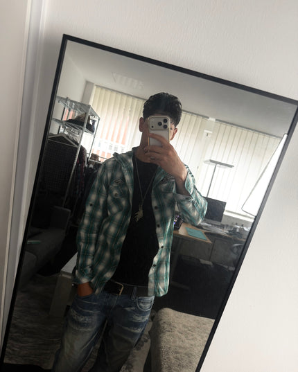 RUSS K "SEA FADE NOMAD" FLANNEL (M)