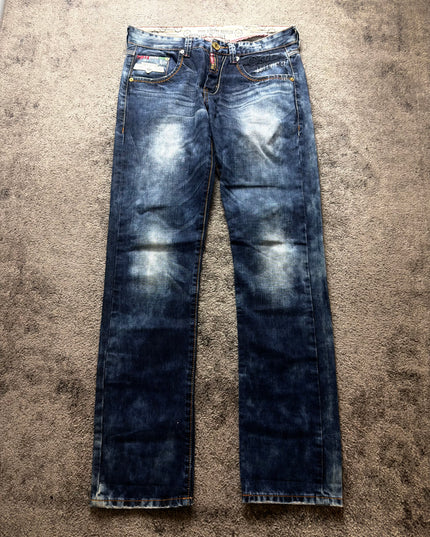DSQUARED "SHADOW WHISKER" DENIM
