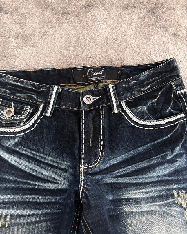 BEAST "RIOT STITCH" DENIM