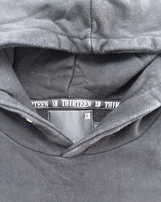 THIRTEEN JAPAN "CRYSTAL LOGO" HOODIE (S-M)
