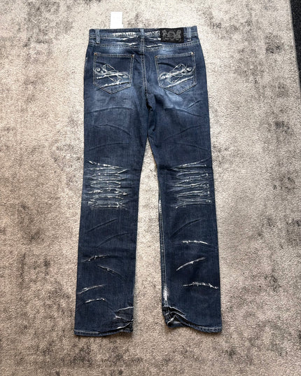 LOWBOX "PHANTOM SLASH" DENIM