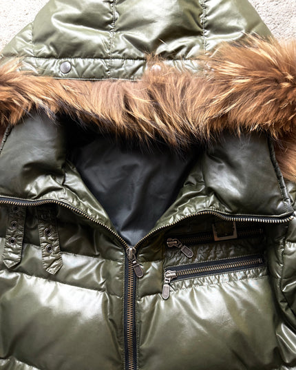 EDGE "OLIVE AFTER DARK" PUFFER