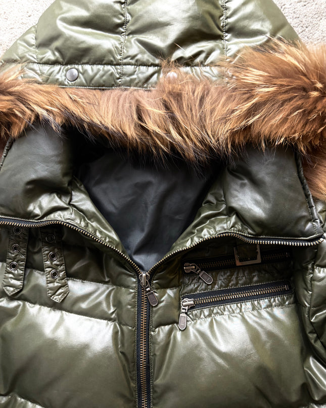 EDGE "OLIVE AFTER DARK" PUFFER