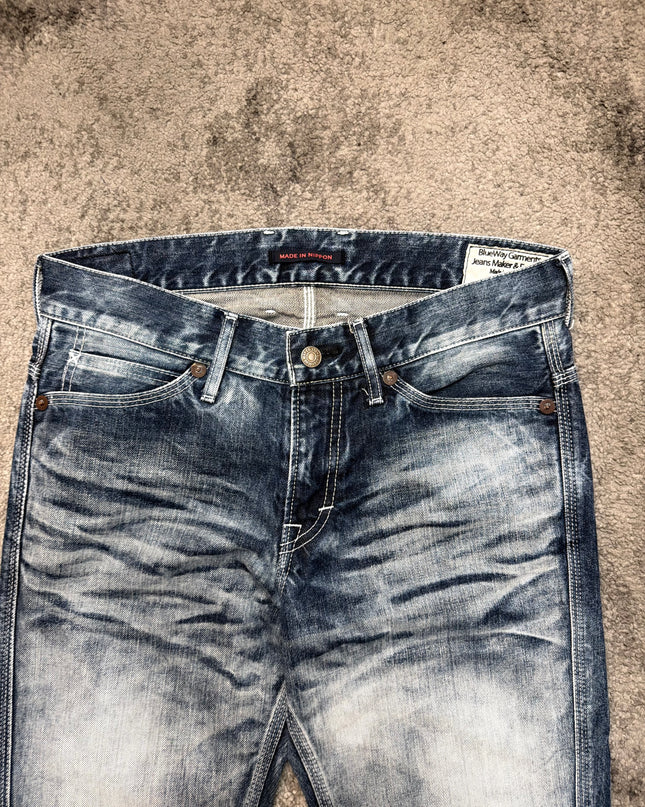 BLUE WAY "FADED HORIZON" DENIM
