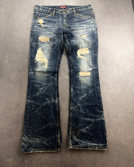 MARAXIA "FRACTURED INDIGO" DENIM (M)