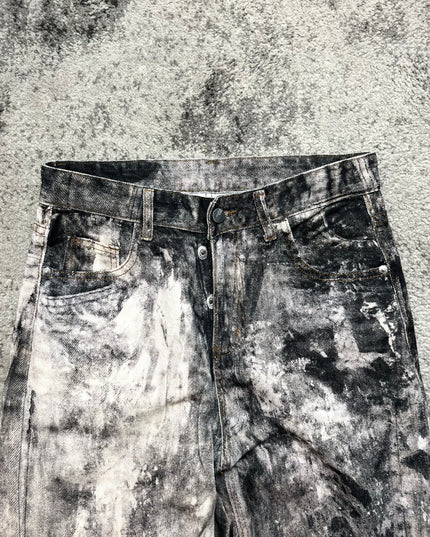 FROMICHIYA "POLLUTED MONOCHROME" DENIM