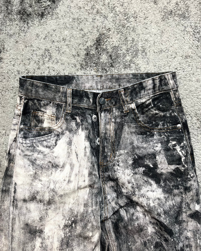 FROMICHIYA "POLLUTED MONOCHROME" DENIM