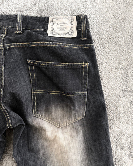 ROOT THREE "MIDNIGHT FADE" DENIM (M-L)