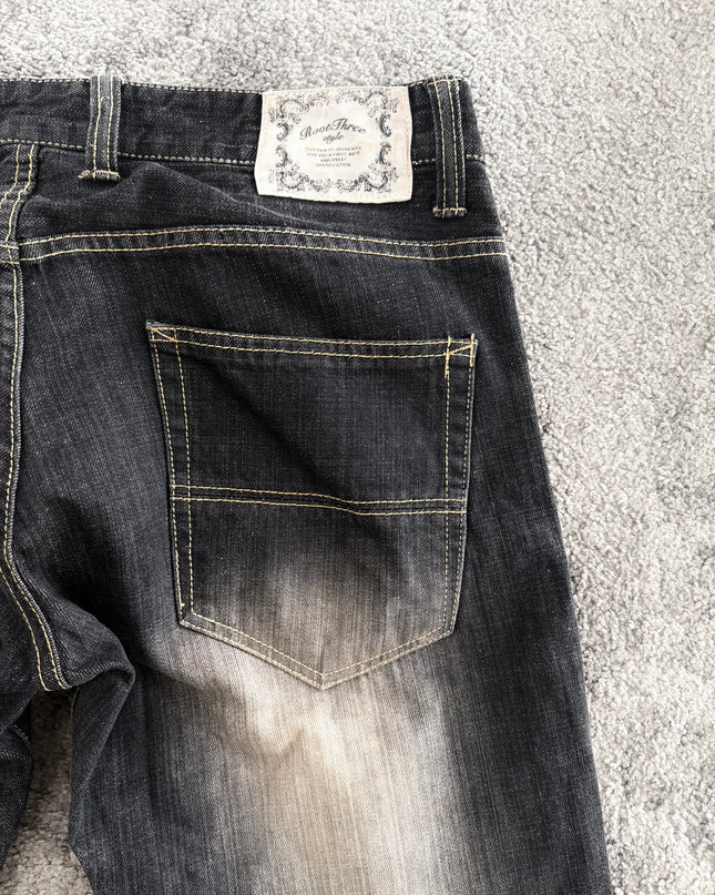 ROOT THREE "MIDNIGHT FADE" DENIM (M-L)